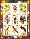 Kongo  2003  9 Werte  **  KLB  Exotische Vögel