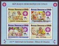 Preview: Kongo (Kinshasa)  2007  4 W. + 4 Bl.  **  A  KLB  Eulen