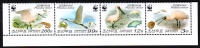 Korea - Nord  2009  4 Werte  **  ZD  Kleiner Löffler  WWF  1. Auflage