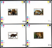 Korea - Nord  1998  4 Blöcke  **  B  Amur-Leopard  WWF