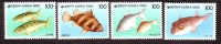 Korea - Süd  1990  4 Werte  **  Fische