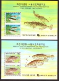 Korea - Süd  1997  2 Blöcke  **  Heimische Fische
