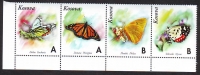 Kosovo  1997  4 Werte  **  ZD  Schmetterlinge