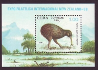 Kuba  1990  1 Block  **  Kiwi