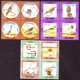 Preview: Kuwait  1973  32 Werte  **  8 ZD  Vögel und Vogelfang