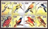 Madagaskar  1991  8 Werte  **  ZD  A  Vögel