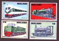 Malawi  1968  4 Werte  **  Lokomotiven