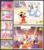 Malediven  1992  11 W. + 3 Bl.  **  Disney / Goofy