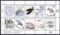 Marshall - Inseln  2016  10 Werte  **  KLB  Vögel und Meerestiere