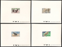 Preview: Mauretanien  1963  12 Blöcke  **  Heimische Wildtiere