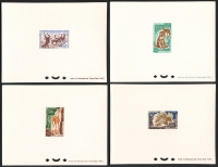 Preview: Mauretanien  1963  12 Blöcke  **  Heimische Wildtiere