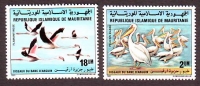 Mauretanien  1981  2 Werte  **  Meeresvögel