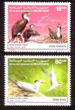 Mauretanien  1987  2 Werte  **  Komoran / Königseeschwalbe