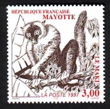Mayotte  1997  1 Wert  **  Fuchsaffe  (Mayottemaki)
