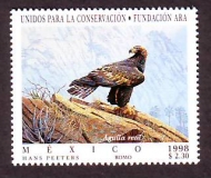 Mexiko  1998  1 Wert  **  Steinadler