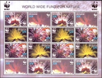 Mikronesien  2005  16 Werte  **  KLB  Federsterne  WWF