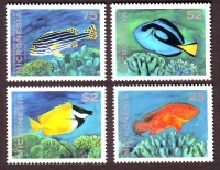 Mikronesien  1994  4 Werte  **  Meeresfische  FM 4
