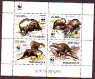 Mocambique  2016  4 Werte  **  KLB  Kapotter  WWF
