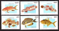 Mocambique  1979  6 Werte  **  Tropenfische