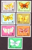 Mongolei  1977  7 Werte  **  Schmetterlinge
