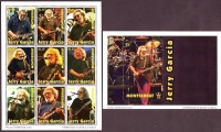 Montserrat  1998  9 W. + 1 Bl.  **  KLB  Jerry Garcia