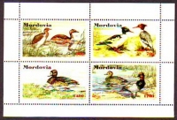 Mordovia  1998  4 Werte  **  KLB  Enten