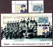 Nauru  1998  2 W. + 1 Bl.  **  Militärmusikkorps