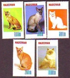 Naxcivan  2003  5 Werte  **  Katzen