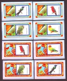 Niederländische Antillen  2005  8 Werte  **  Exotische Vögel
