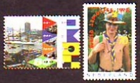 Niederlande  1995  2 Werte  **  Pfadfindertreffen