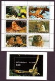 Ostrowa  1997  6 W. + 1 Bl.  **  KLB  Eulen  gezahnt