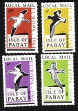 Pabay  1964  4 Werte  **  Heimische Vögel