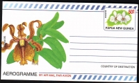 Papua Neuguinea  1994  1 Aerogramme  **  Blumen