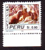 Peru  1993  1 Wert  **  Südamerikanischer Seebär