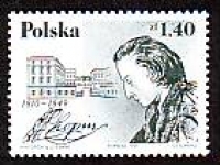 Polen  1999  1 Wert  **  Fr. Chopin