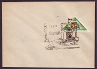 Polen  1960  1 Brief mit Pilzfrankatur  (03)