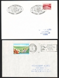 Rumänien  1983  2 Karten mit Pilzstempel  (04)