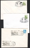 Rumänien  1993  3 Briefe mit 4 Pilzstempel  (45)