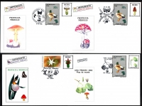 Preview: Rumänien  2003  8 Postkarten mit Pilzstempel  (50)