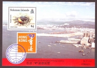Salomoninseln  1997  1 Block  **  Meereskrabbe