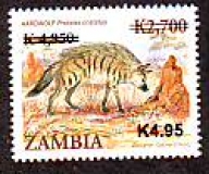 Sambia  2013  1 Wert  **  Streifenschakal