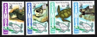 Samoa  1995  4 Werte  **  Seeschildkröten