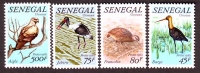 Senegal  1982  4 Werte  **  Heimische Vögel