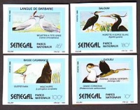 Senegal  1989  4 Werte  **  B  Heimische Vögel