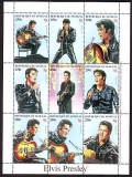 Senegal  1999  9 Werte  **  KLB  Elvis Presley