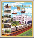 Preview: Sierra Leone  1999  21 W. + 2 Bl.  **  2 KLB  Lokomotiven