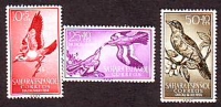 Spanisch Sahara  1958  3 Werte  **  Vögel