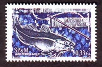 St. Pierre und Miquelon  2010  1 Wert  **  Fisch