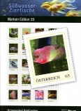 Preview: Österreich  2011  20 Werte  **  KLB  Süßwasser-Zierfische