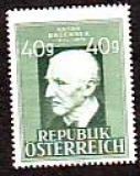 Österreich  1949  1 Wert  **  Anton Bruckner